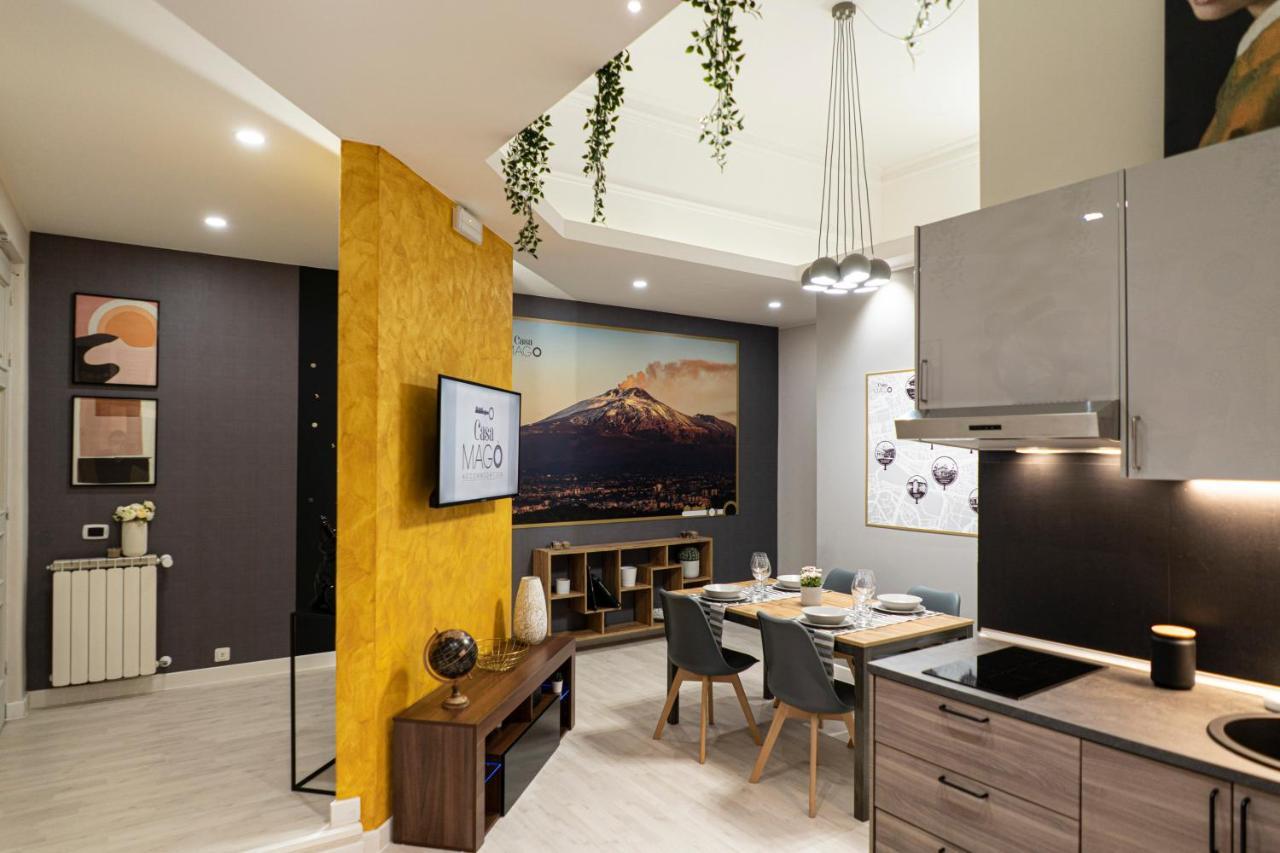 Casa Mago Apartman Catania-Fontanarossai nemzetközi repülőtér Kültér fotó
