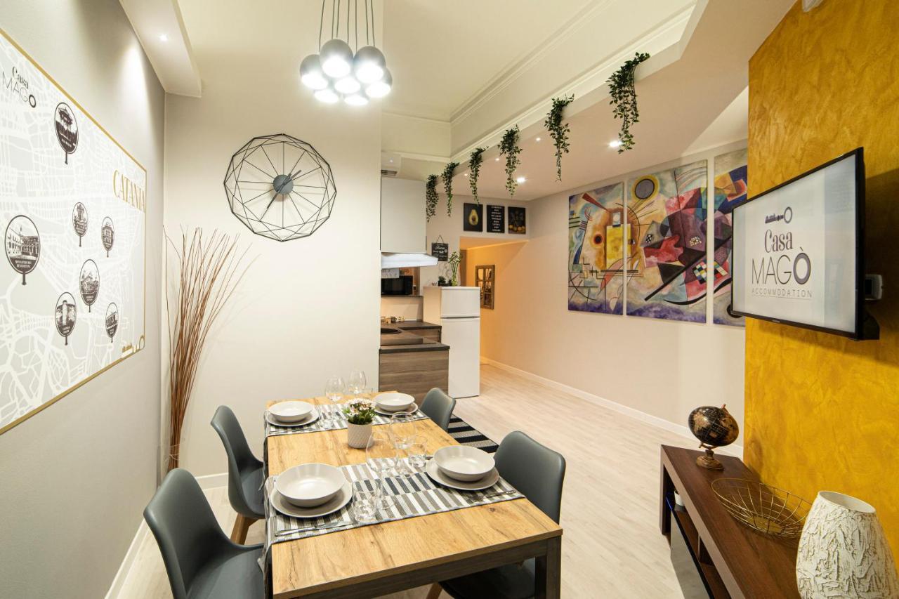 Casa Mago Apartman Catania-Fontanarossai nemzetközi repülőtér Kültér fotó